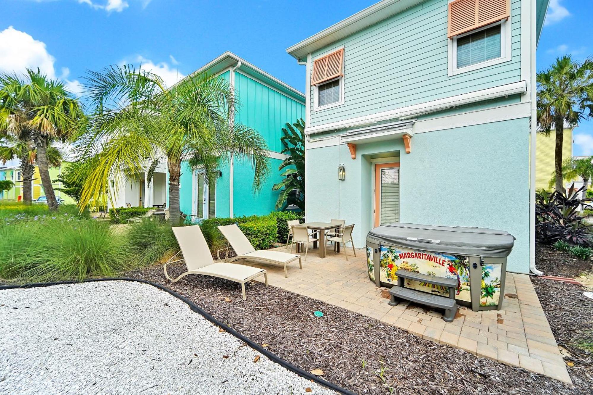 Tequila Sunrise Cottage With Private Hot Tub Near Disney With Margaritaville Resort Island H2O Access - 8008Dr 奥兰多 外观 照片